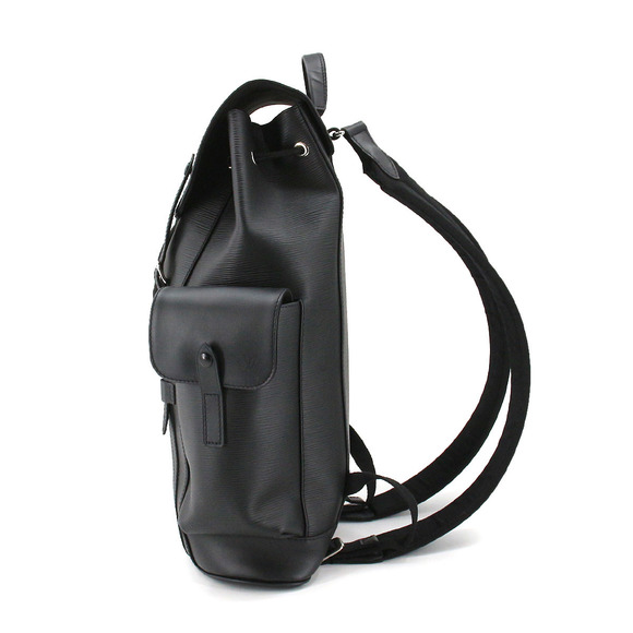 Louis Vuitton Epi Christopher PM Backpack Rucksack Leather Noir - Picture 3 of 8